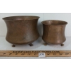 Image 1 : LOT OF 2 - COPPER PLANTERS