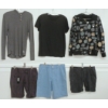 Image 1 : LOT OF 6 - MEN'S T-SHIRT, SHORTS & HOODIES - MFG CLASSIFIED, BRIXTON, RAGWEAR, ETC