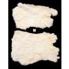 Image 1 : LOT OF 2 - ARCTIC HARE (?) PELTS 
