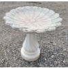 Image 2 : CONCRETE FLORAL BIRD BATH