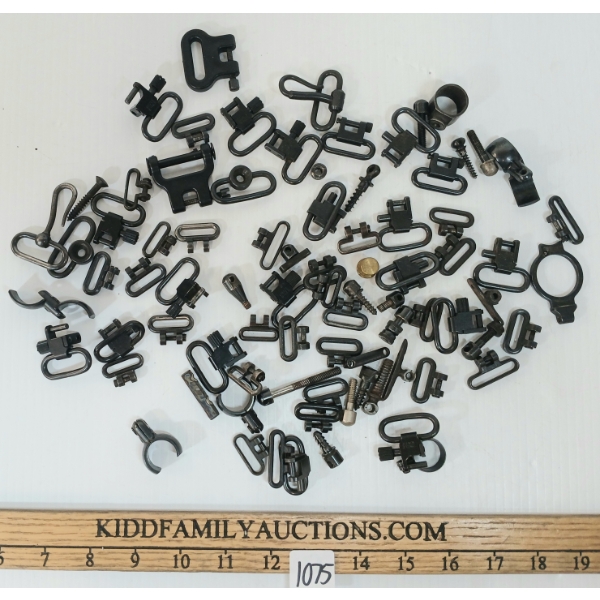 JOB LOT - SLING SWIVELS, SWIVEL BASES & BARREL BANDS