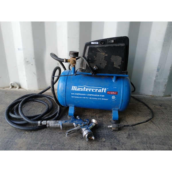 MASTERCRAFT ELECTRIC 2GAL AIR COMPRESSOR