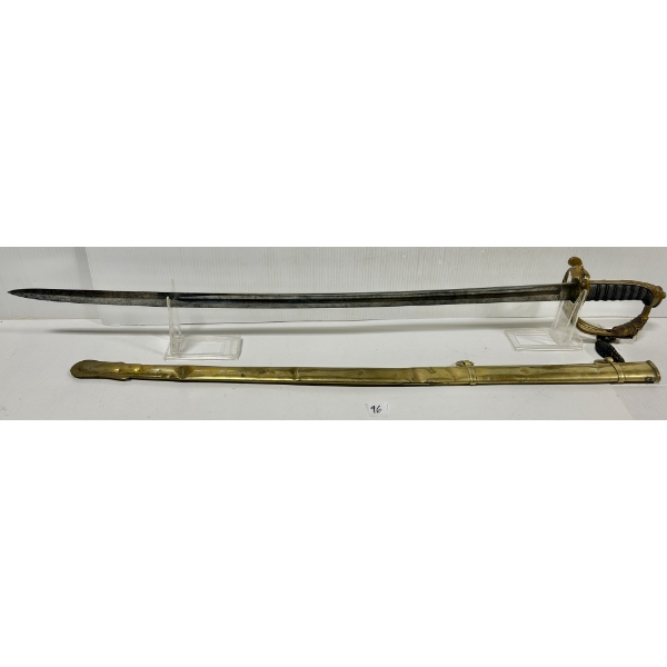 SAVAGE & LYMAN MONTREAL 1845 BRITISH OFFICER SWORD