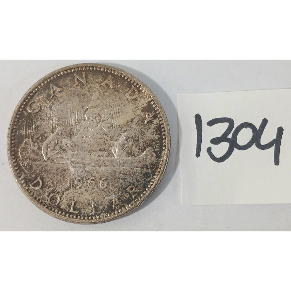 1966 CDN SILVER DOLLAR