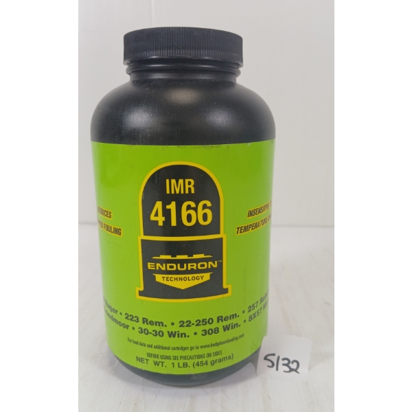 POWDER: ENDURON IMR 4166 - 1LBS