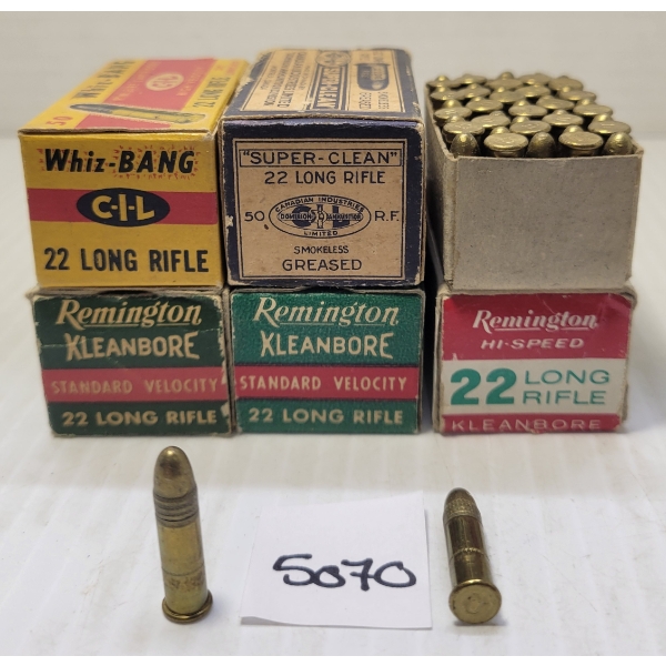 AMMO: 300X CIL & REMINGTON .22 LR - RF