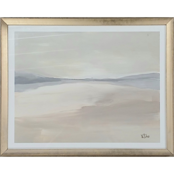 ABSTRACT FIELD BY NATALIYA MACHKUR (YASKO ART) - FRAMED PRINT
