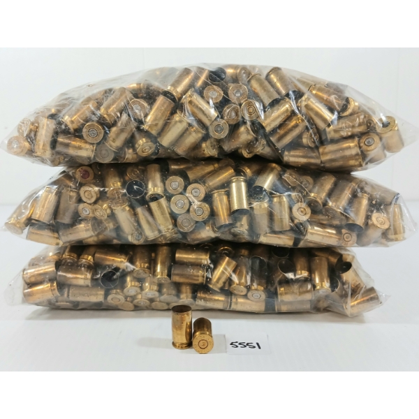 BRASS: QTY OF MIXED .45 AUTO - 19.5LBS