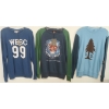 Image 2 : LOT OF 6 - MEN'S KNIT SWEATERS & SWEATSHIRTS - MFG POLER, INSIGHT, DEUS EX MACHINA, ETC