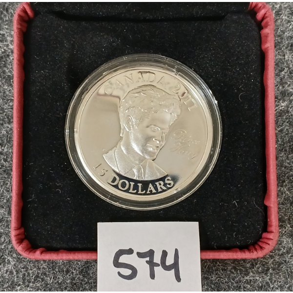 2011 RCM $15 FINE SILVER COIN - H.R.H PRINCE HENRY OF WALES