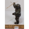 Image 2 : BEAR W/ SPEAR FIGURE BY ITTUKALLAK - STONE & BONE 