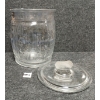 Image 6 : PLANTERS GLASS PEANUT JAR W/ LID