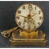 Image 3 : UNITED CLOCK CO. UNITIME ELECTRIC BRASS MANTLE CLOCK