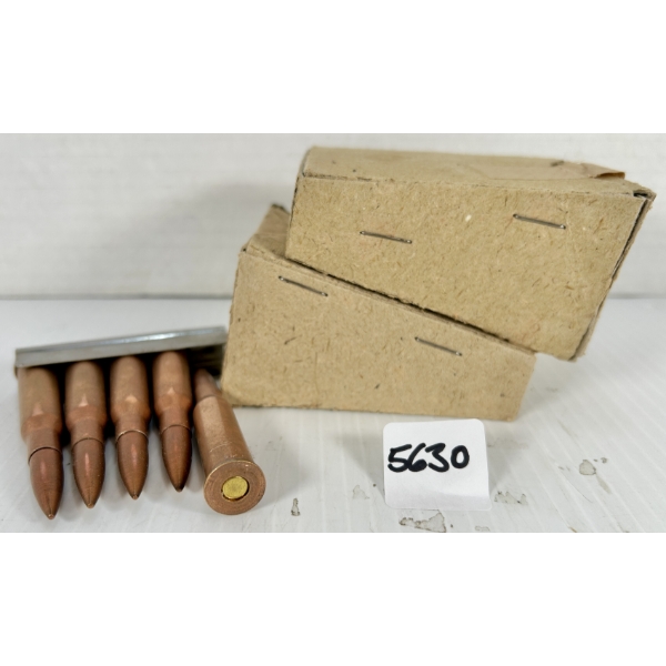 AMMO: 30X 7.62X54 R - MILITARY FMJ