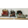 Image 2 : LOT OF 3 - TIN MODEL STEAM ENGINES