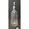 Image 2 : P.G. DIXON & CO. LTD - PYRAMID FLUTED - CLEAR ACID-ETCHED - SYPHON BOTTLE