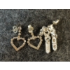 Image 7 : LOT OF 4 - STERLING SILVER EARRINGS & RINGS