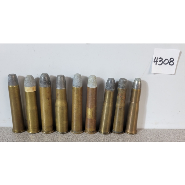 AMMO: 9X MIXED ANTIQUE ROUNDS