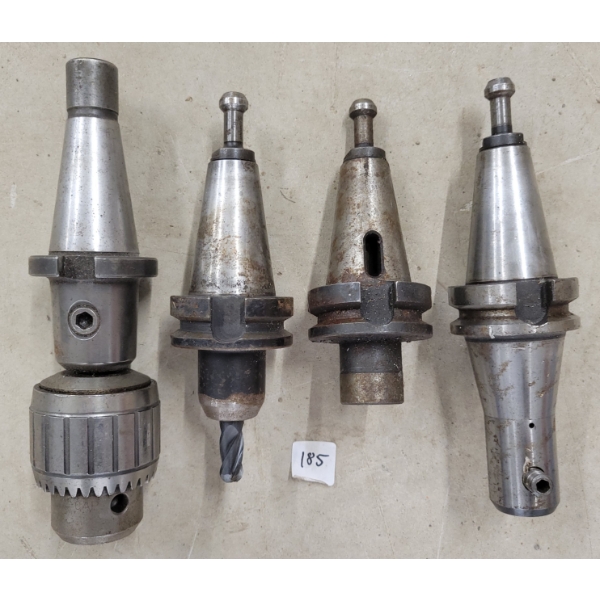 LOT OF 4 - CAT 40 COLLET CHUCKS