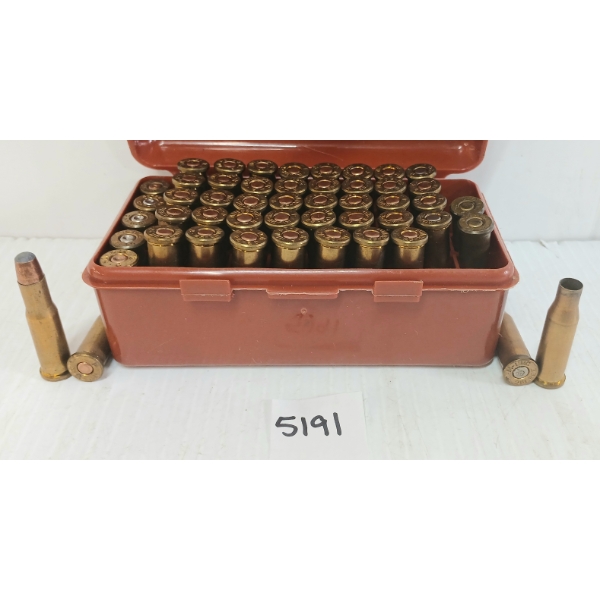 AMMO / BRASS: 43X REMINGTON .25-20 WIN LIVE - 7X BRASS