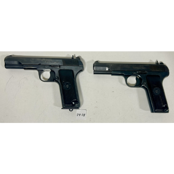 LOT OF 2 - YOUGO TOKAREV M57 7.62 X 25MM - RESTRICTED