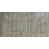 Image 4 : LOT OF 2 - WROUGHT IRON PLANTER STANDS