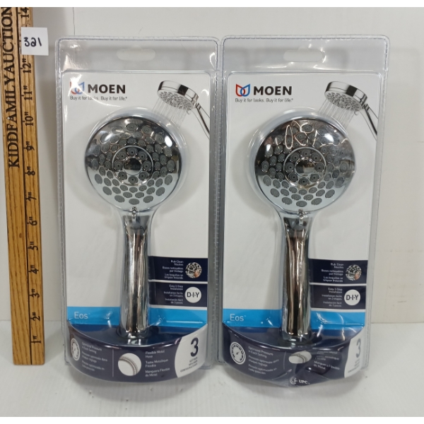 LOT OF 2 - MOEN EOS SHOWER HEADS - NIB