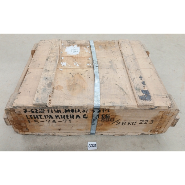 AMMO: QTY OF 7.62X54R RNDS IN CRATE - SEALED