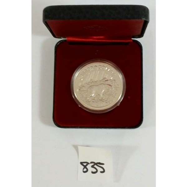 1980 RCM SILVER DOLLAR - ARCTIC TERRITORIES