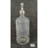 Image 2 : WULF BOTTLING WORKS - CLEAR ACID-ETCHED - 26OZ SELTZER BOTTLE