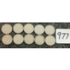 Image 1 : LOT OF 10 - 1953-1964 CDN 10 CENT COINS