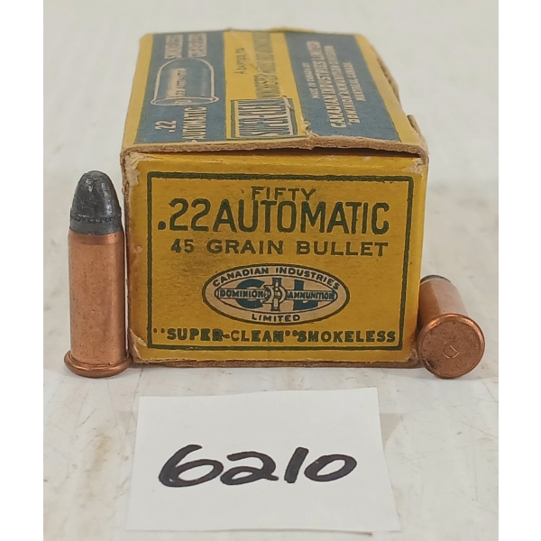 AMMO: 50X CIL .22 AUTO - 45GR