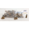 Image 1 : AMMO / BRASS: 47X MIXED .38S&W - 7X BRASS DEPRIMED