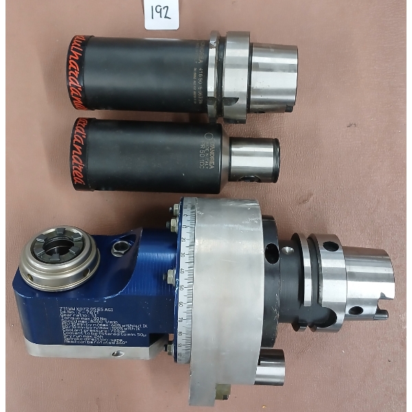 LOT OF 3 - BENZ ANGLE HEAD, D'ANDREA EXTENSIONS