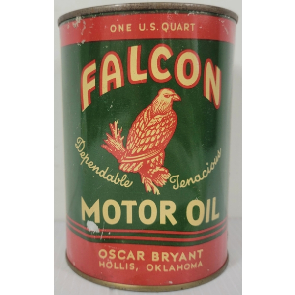 FALCON MOTOR OIL CAN - QT
