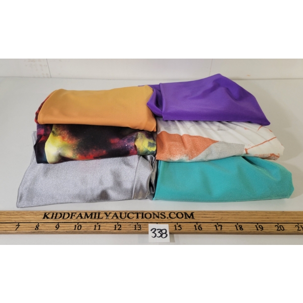 LOT OF 6 - WOMEN'S MINIMUM, WESC, INSIGHT & ALL-DAY APPAREL LEGGINGS - FT SILVER, GALAXY, OMBRE, ETC