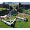 Image 3 : MIXING TANK W/ STAND - 5X5 FOOT - STAINLESS STEEL