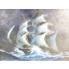 Image 2 : THE AFRICAN BY JANET WILSON - FRAMED OIL ON CANVAS