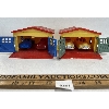 Image 3 : LOT OF 2 - RENEWAL TOY CAR GARAGES W/ CARS 