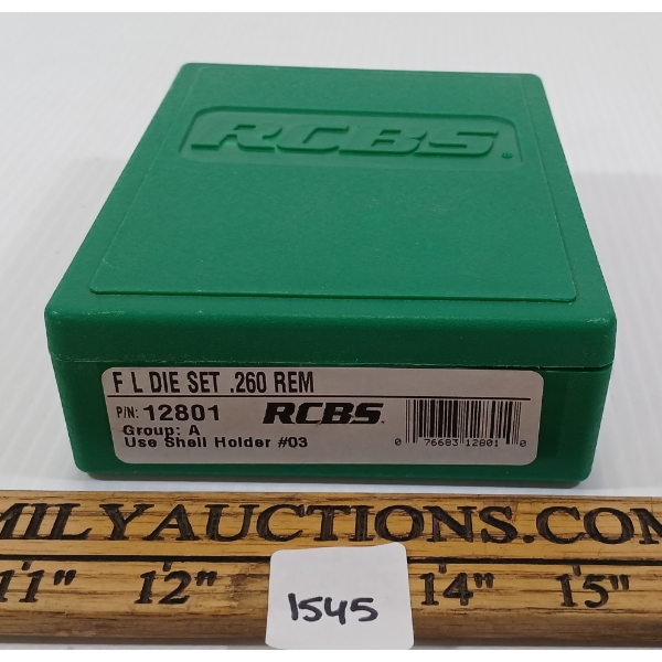 RCBS .260 WIN FL DIE SET
