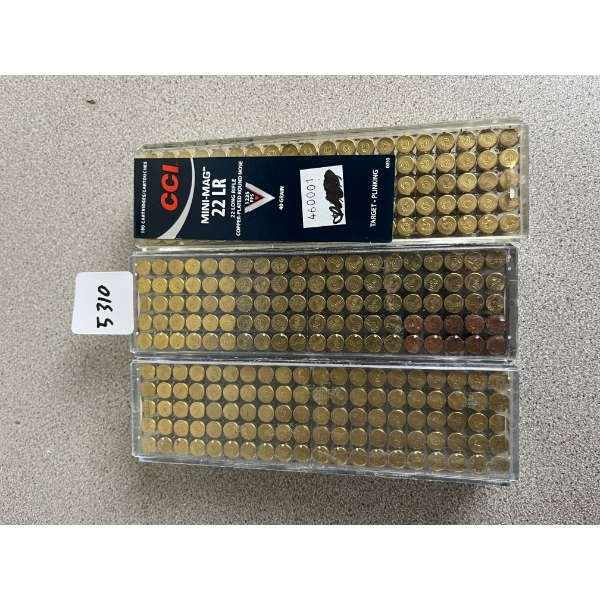 AMMO: 300X MIXED .22 LR 
