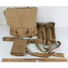 SET OF WWII BRITISH PATTERN 1937 WEB EQUIPMENT - INCL CANTEEN, STRAPS & BAG