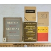 Image 1 : LOT OF 5 - WWII BOOKLETS - INCL GERMAN FOR CNDS, "THE WAR AT A GLANCE" & "BRITAIN AGAINST GERMANY"