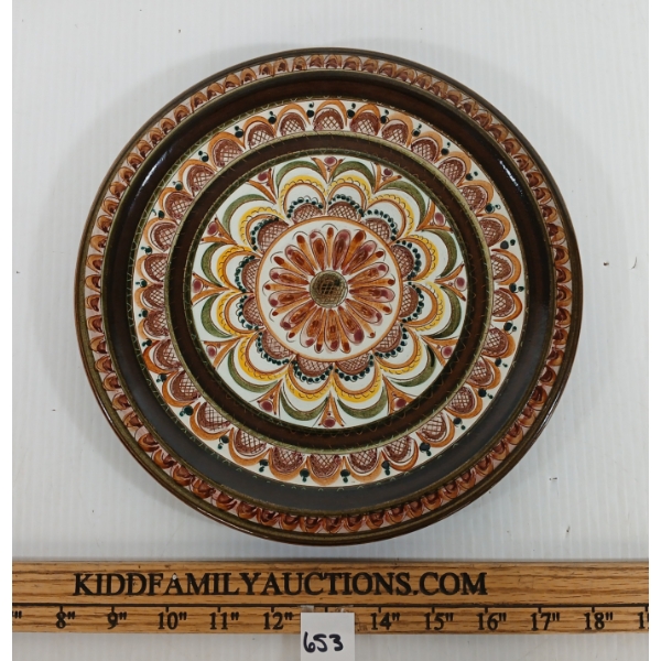 HANDCRAFTED ABSTRACT CERAMIC WALL HANGING