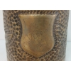 Image 5 : 1913 SCHNEIDER FRENCH CANON BRASS SHELL - HAMMERED TRENCH ART