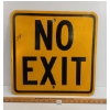 Image 2 : NO EXIT - ROAD SIGN