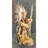 Image 6 : HANDMADE IROQUOIS / CHIEF KACHINA DOLL
