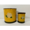 Image 3 : LOT OF 2 - WHITE ROSE PRESSURE GUN GREASE & CUP GREASE NO. 2 CANS - 1 & 5 LBS