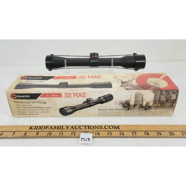 SIMMONS 4X32 .22MAG RIFLESCOPE