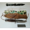 Image 2 : LOT OF 2 - SURVIVAL KNIVES W/ SHEATHS